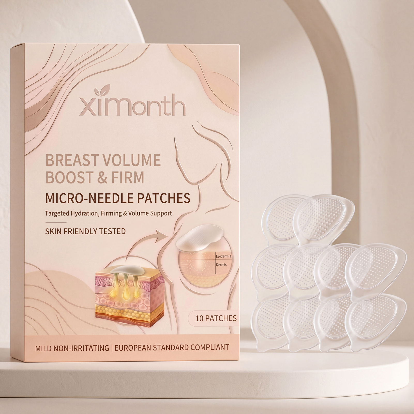 Women'S Accessories Target - Breast Enhancement Advanced Nano-Microneedle Patch Targeted