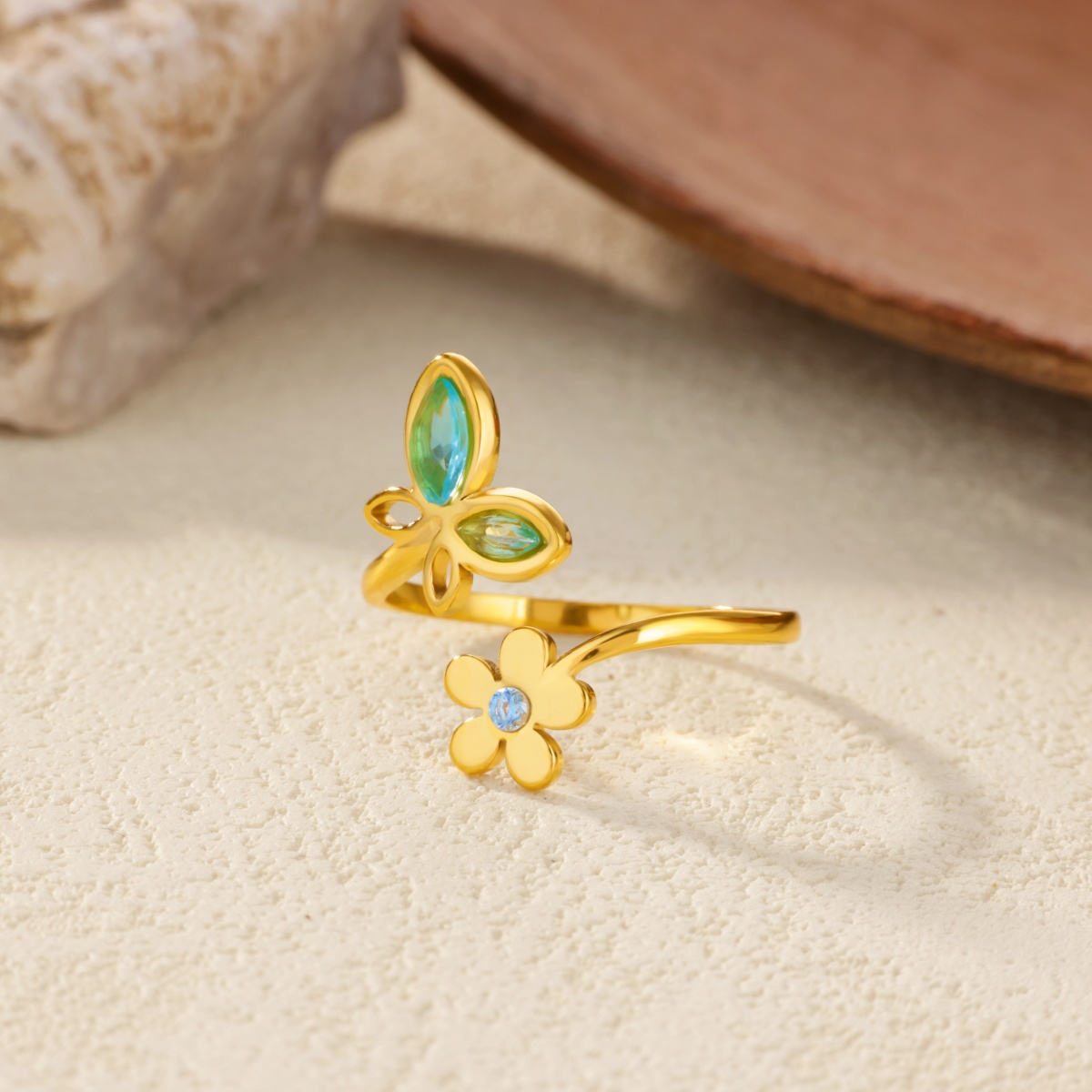 Adjustable Flower Rings for Wo - Women'S Accessories Trends 2026 บทวิจารณ์และราคา