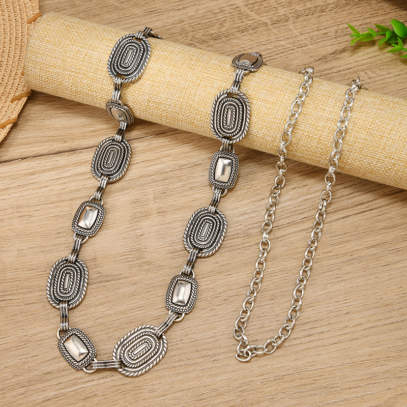 Vintage Fashion Metal Waist Ch - Women Accessories Pk บทวิจารณ์และราคา