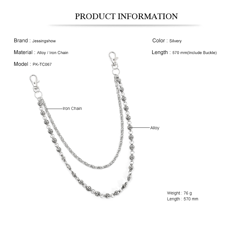 Trendy Hip Hop Double Layer Je - Women Accessories Pk บทวิจารณ์และราคา