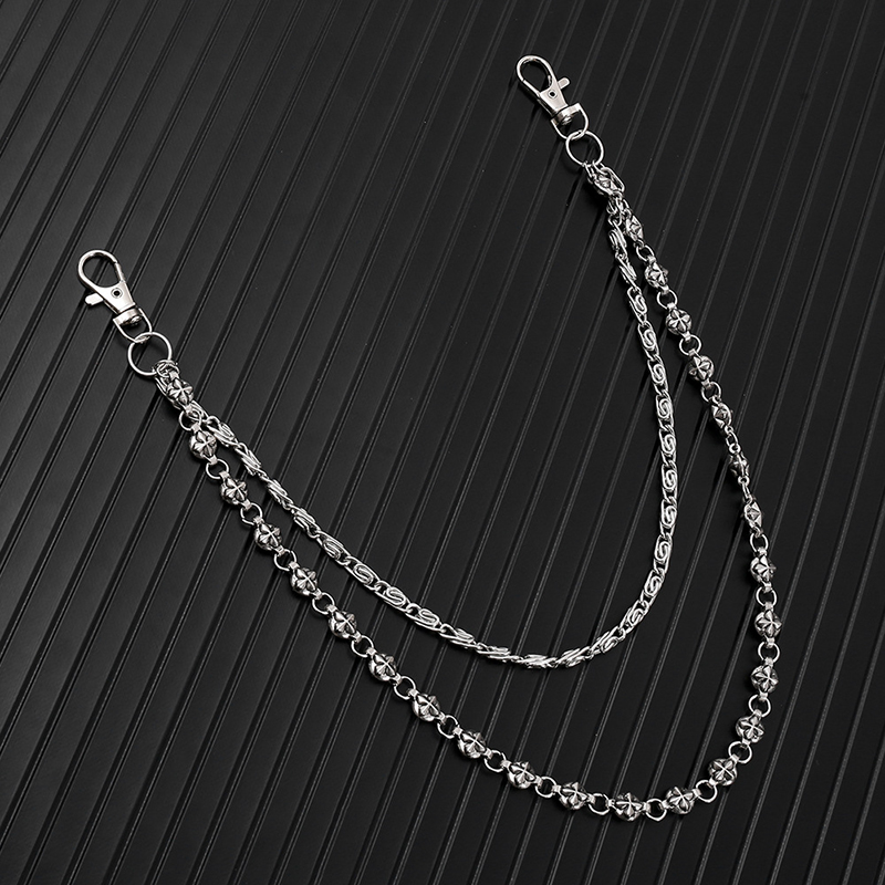 Trendy Hip Hop Double Layer Je - Women Accessories Pk บทวิจารณ์และราคา