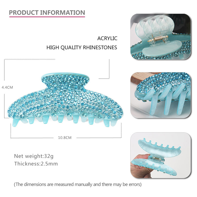 Luxury Spark Rhinestones Hair  - Women'S Work Accessories บทวิจารณ์และราคา