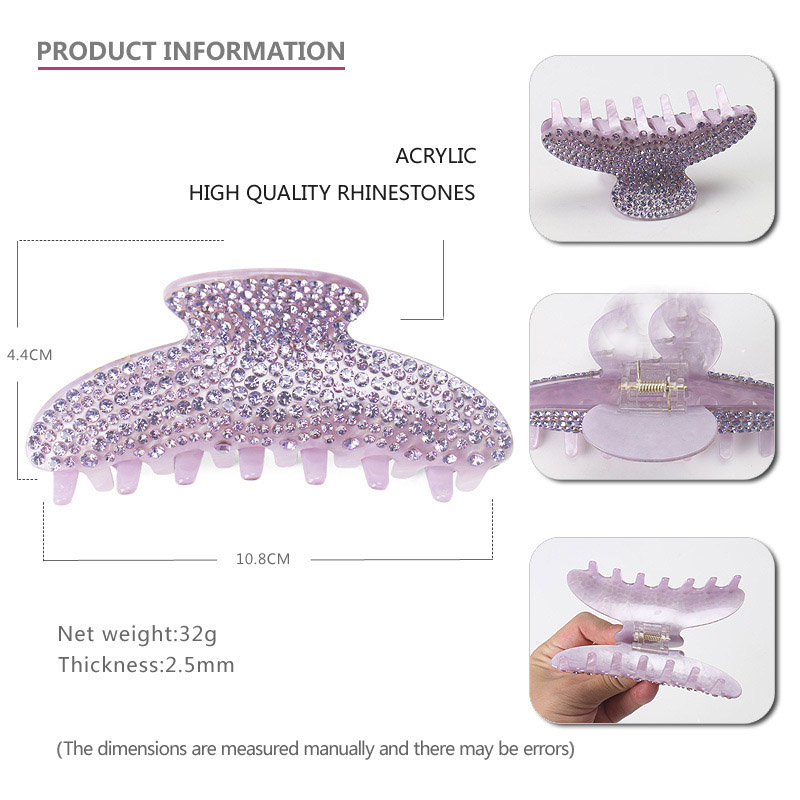 Luxury Spark Rhinestones Hair  - Women'S Work Accessories บทวิจารณ์และราคา
