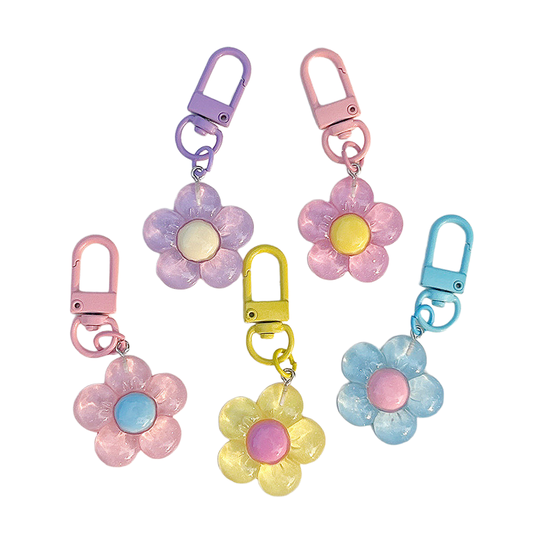 Cute Flower Keychains for Wome - Women'S Accessories Purse บทวิจารณ์และราคา