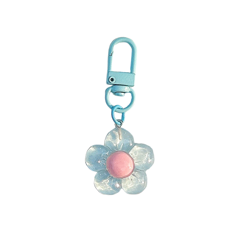 Cute Flower Keychains for Wome - Women'S Accessories Purse บทวิจารณ์และราคา