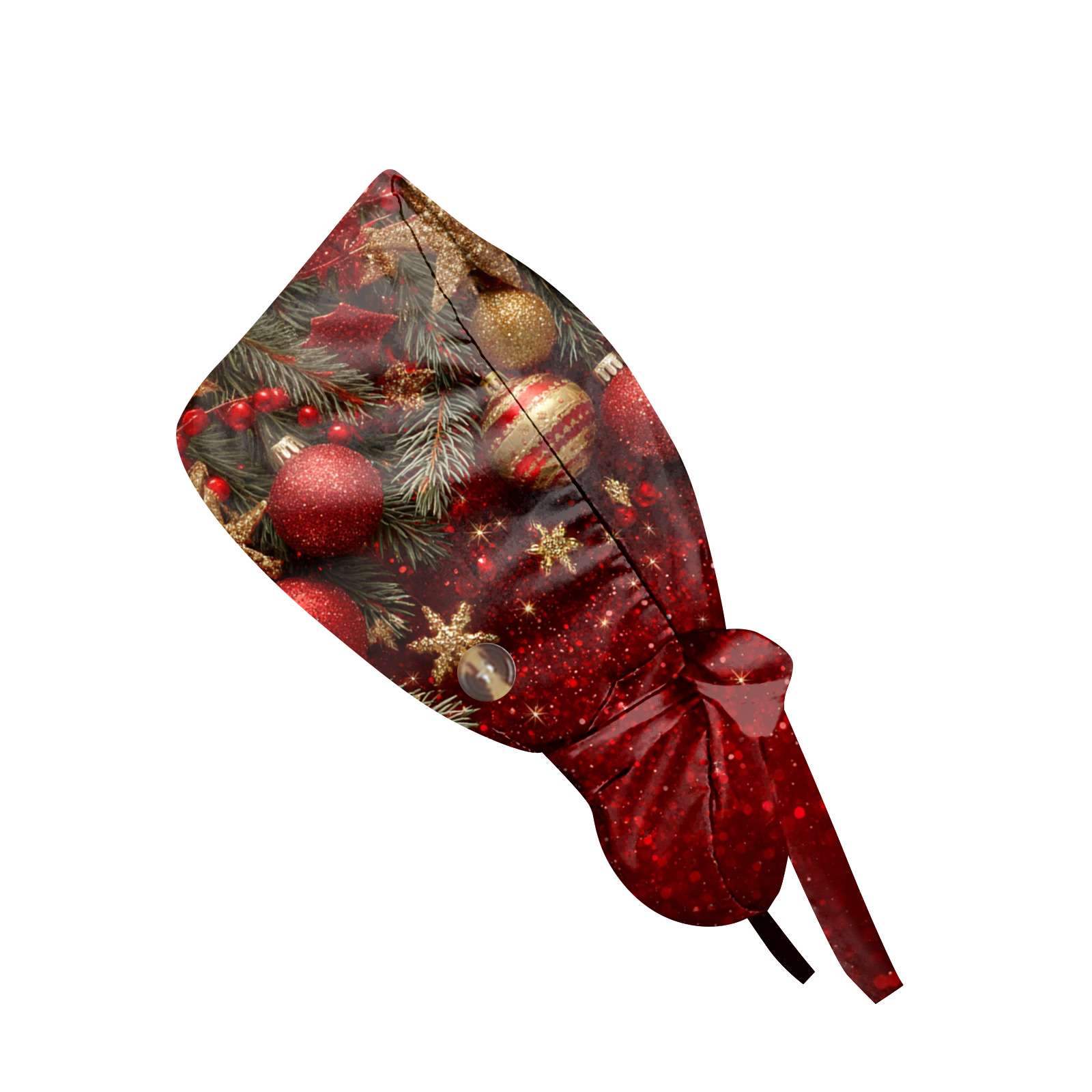 Christmas Elements Printed Sur - Women'S Work Accessories บทวิจารณ์และราคา