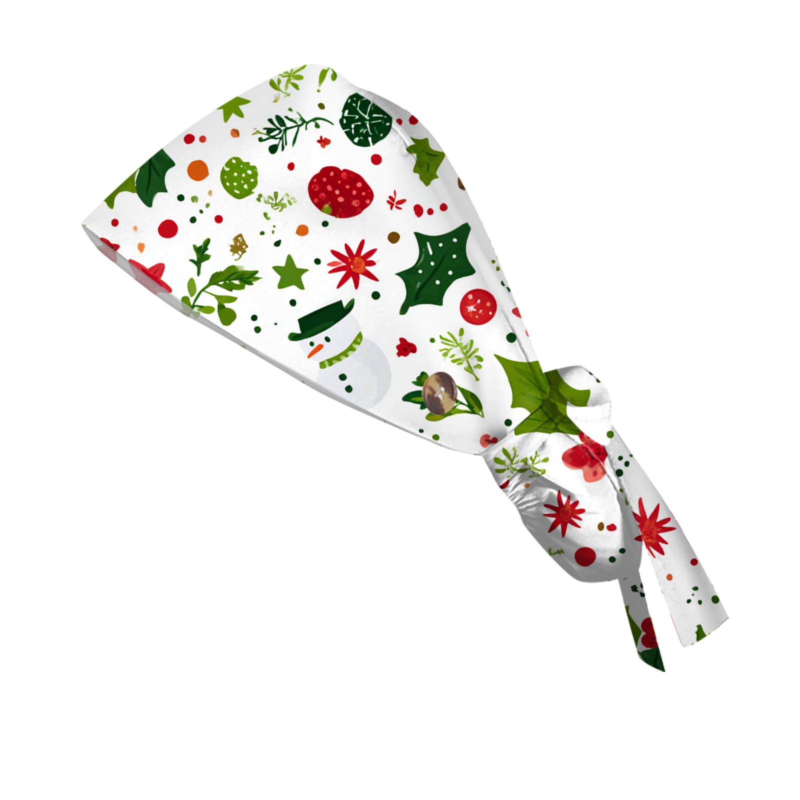 Christmas Elements Printed Sur - Women'S Work Accessories บทวิจารณ์และราคา