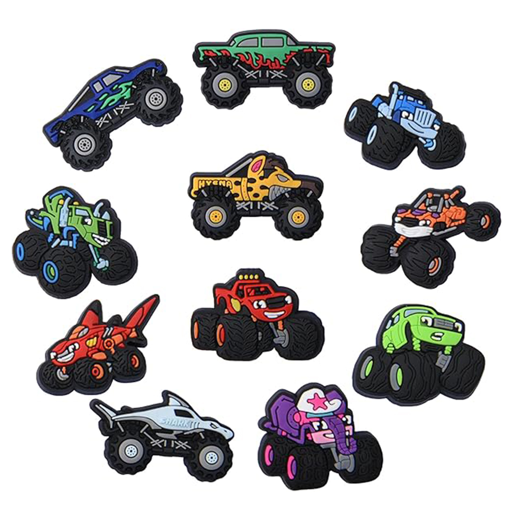 11Pcs Cars Cartoon Shoe Charms - Women'S Accessories Crocs บทวิจารณ์และราคา
