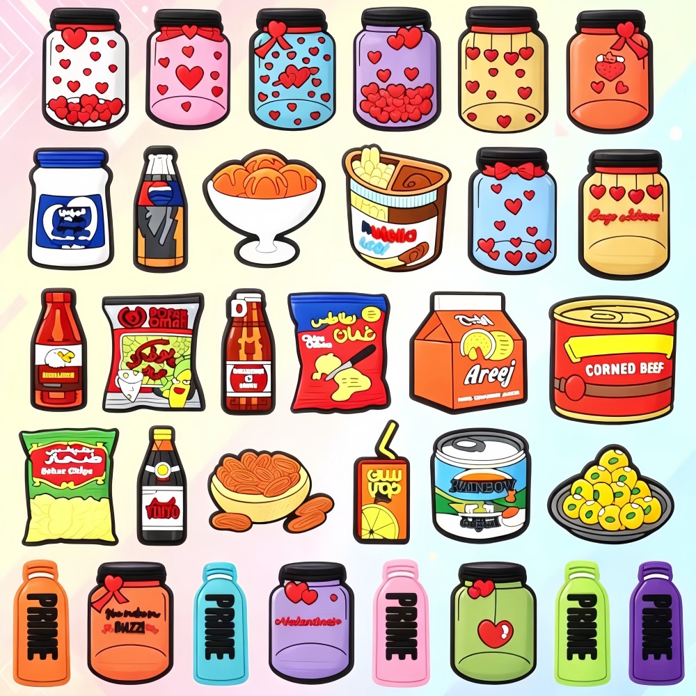 32PCS Food Shoe Charms for Cro - Women'S Accessories Crocs บทวิจารณ์และราคา