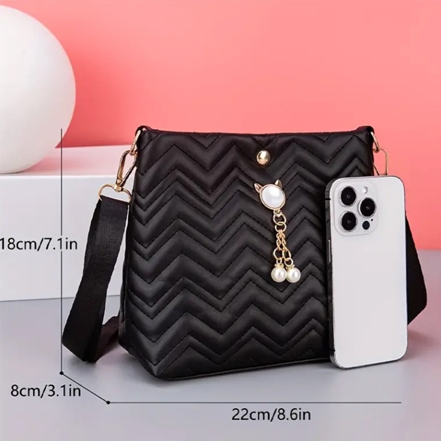 Vintage Style Handbag Crossbod - Women'S Accessories Purse บทวิจารณ์และราคา