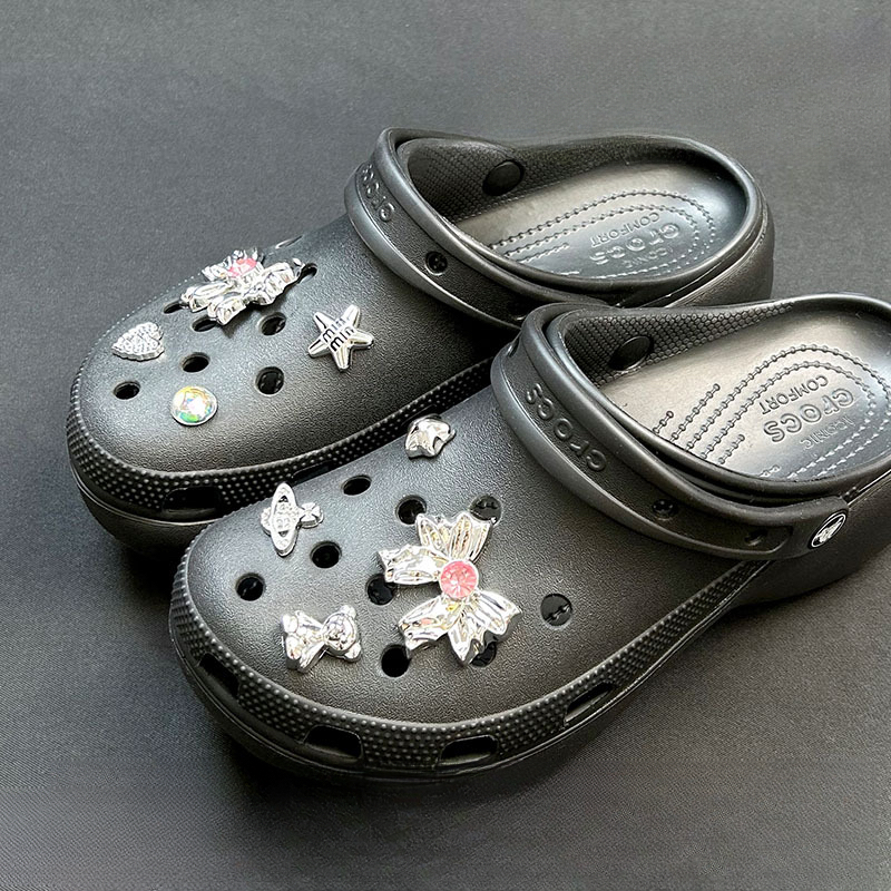 2025 Silver Hot Selling Bow So - Women'S Accessories Crocs บทวิจารณ์และราคา