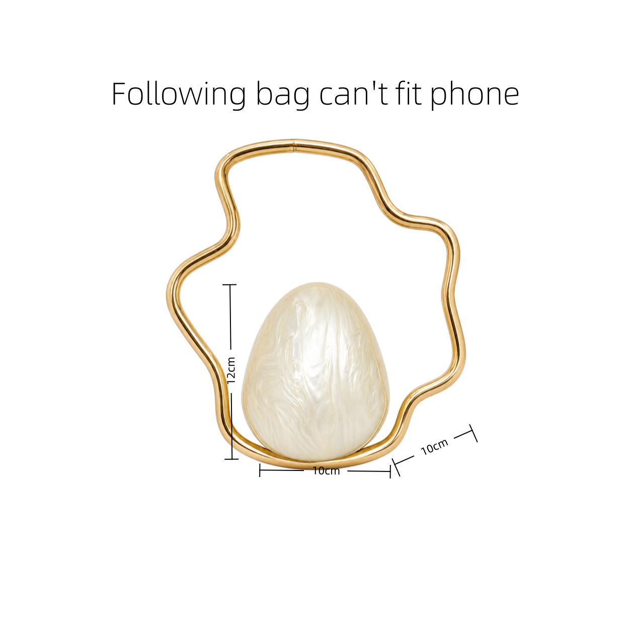 Women mini Acrylic egg bag cut - Women'S Accessories Purse บทวิจารณ์และราคา