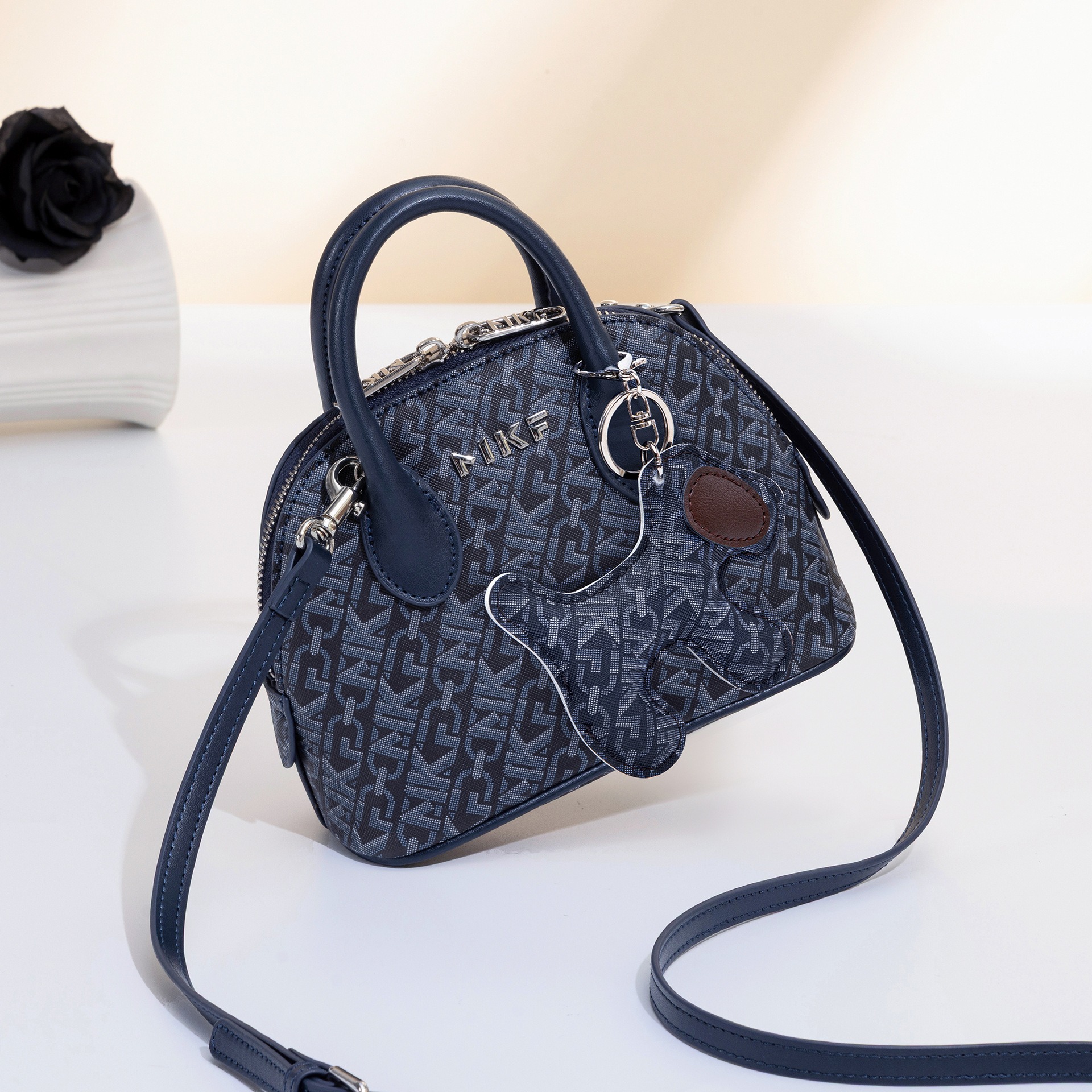 Vintage Monogram Dome Bag with - Women'S Accessories Purse บทวิจารณ์และราคา