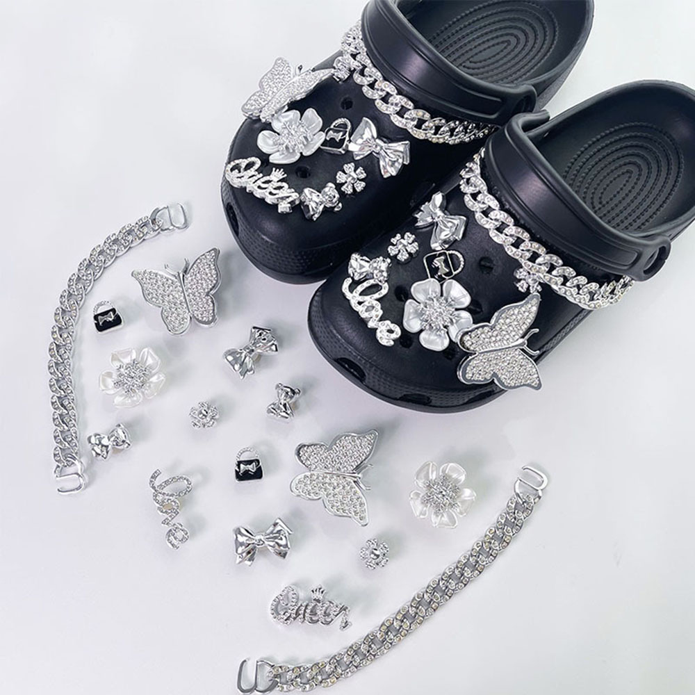 Bling Shoe DIY Charms for Croc - Women'S Accessories Crocs บทวิจารณ์และราคา