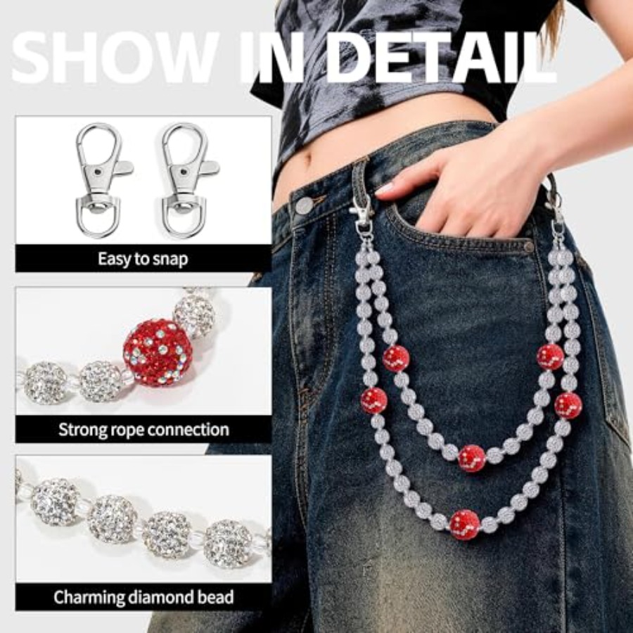 Wallet Chains for Men Layered  - Women'S Accessories Purse บทวิจารณ์และราคา