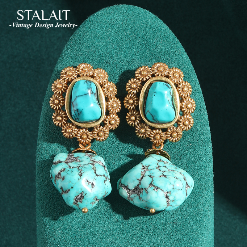 Vintage Turquoise Earrings Nat - Women'S Accessories Trends 2026 บทวิจารณ์และราคา