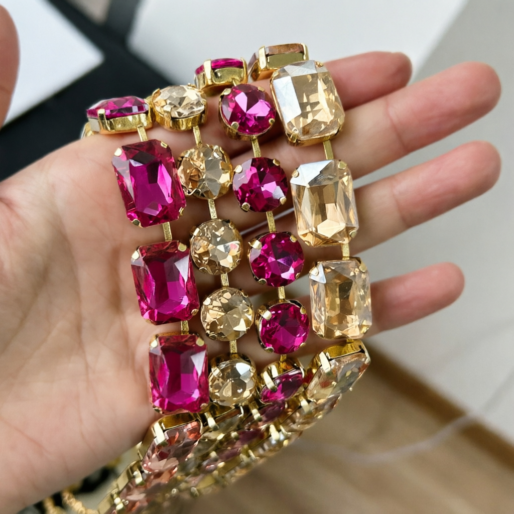 Delicate Geometric Glass Cryst - Women'S Accessories Trends 2026 บทวิจารณ์และราคา