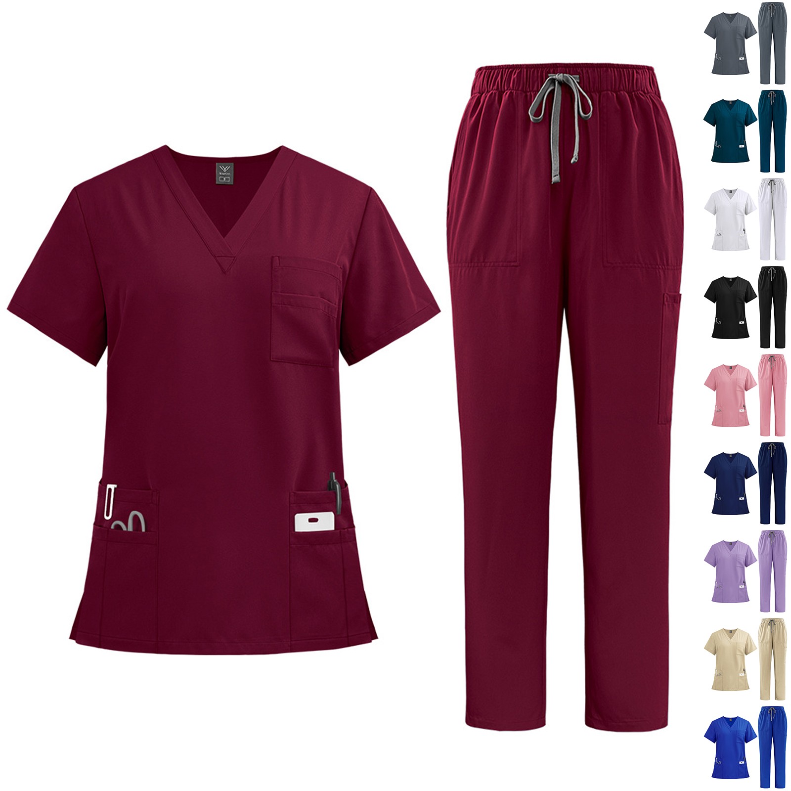 New Hospital Medical Scrub Sui - Women'S Work Accessories บทวิจารณ์และราคา