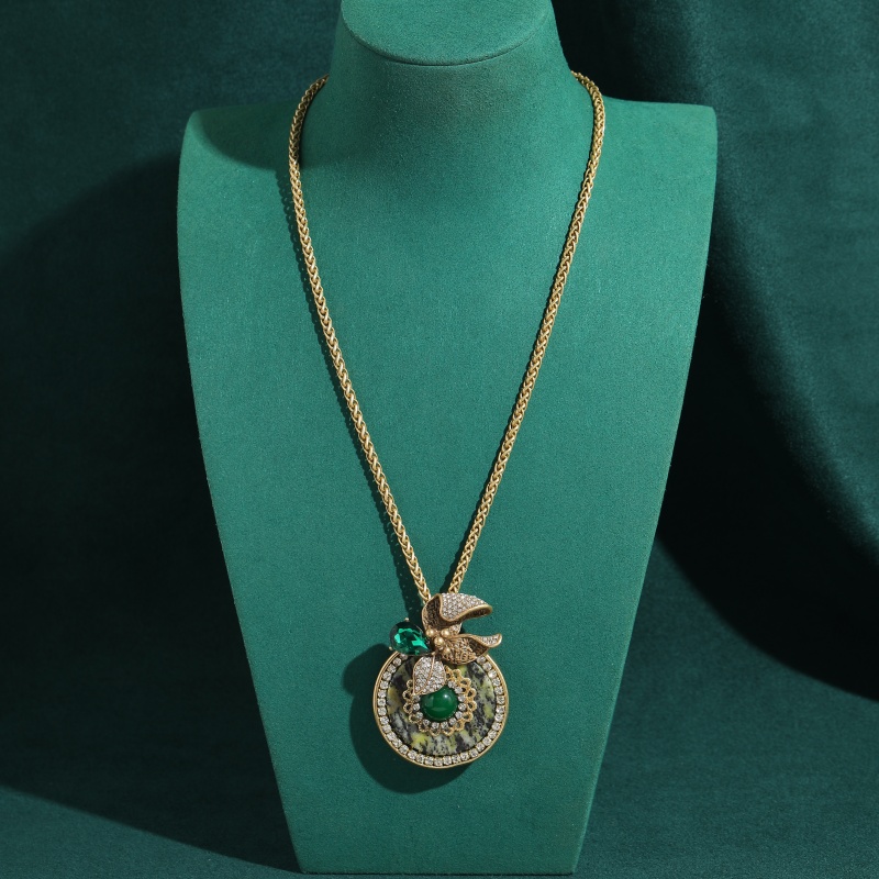 Vintage Round Green Natural St - Women'S Accessories Trends 2026 บทวิจารณ์และราคา