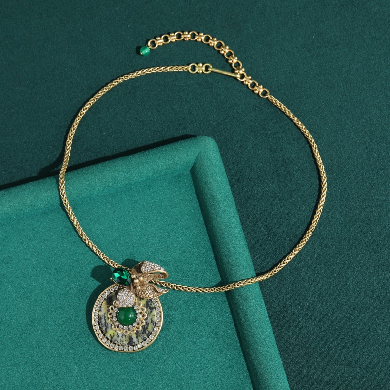 Vintage Round Green Natural St - Women'S Accessories Trends 2026 บทวิจารณ์และราคา