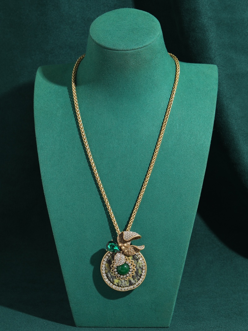 Vintage Round Green Natural St - Women'S Accessories Trends 2026 บทวิจารณ์และราคา