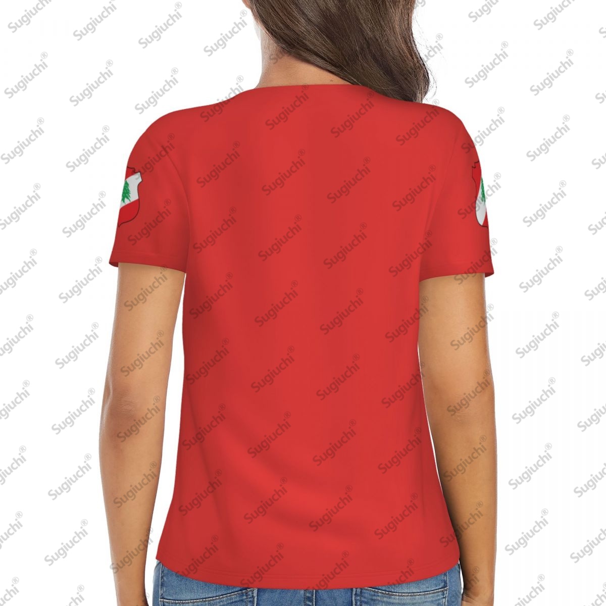 2025 Lebanon Flag Sexy Deep V  - Women Accessories Lebanon บทวิจารณ์และราคา