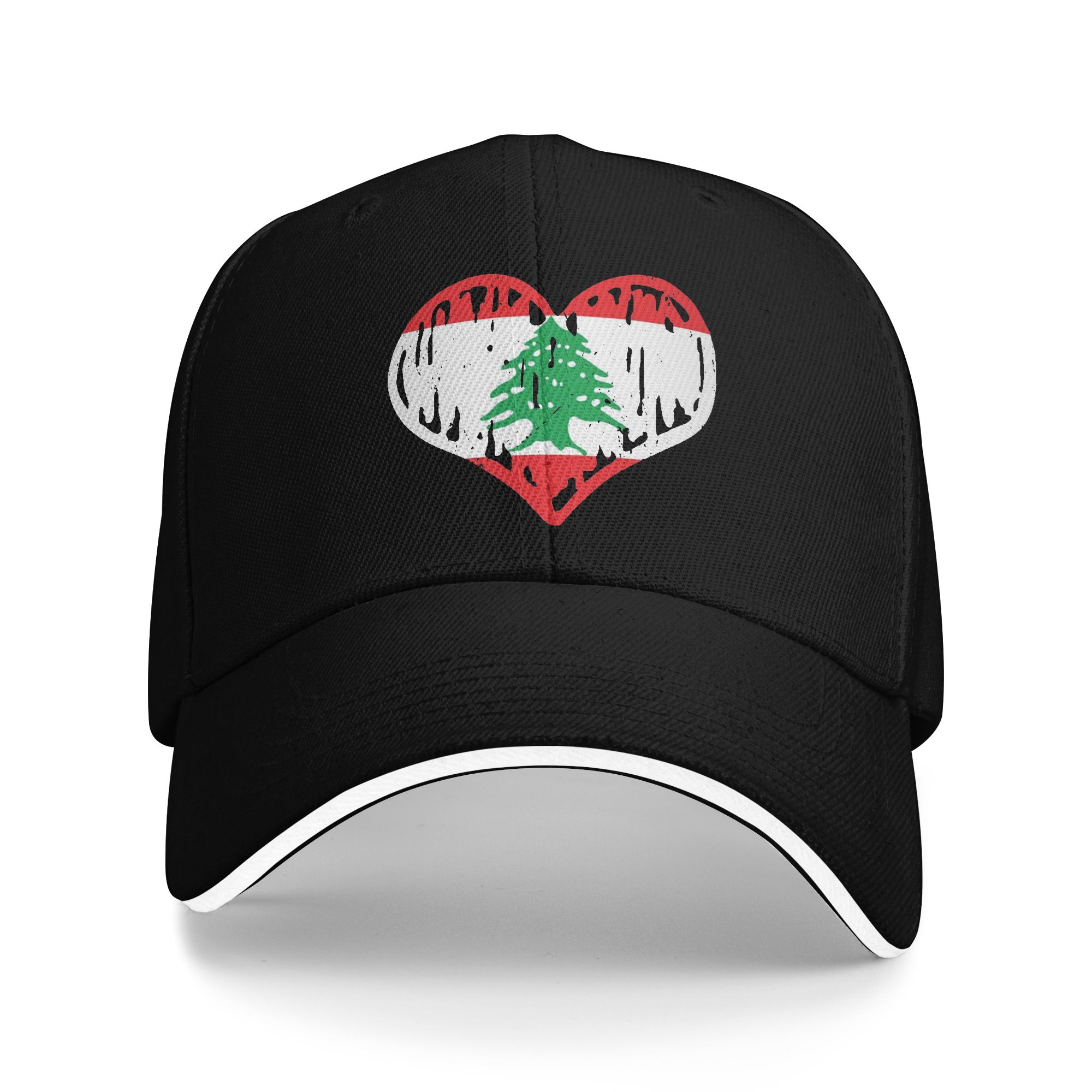 Lebanon Flag Heart Accessories - Women Accessories Lebanon บทวิจารณ์และราคา
