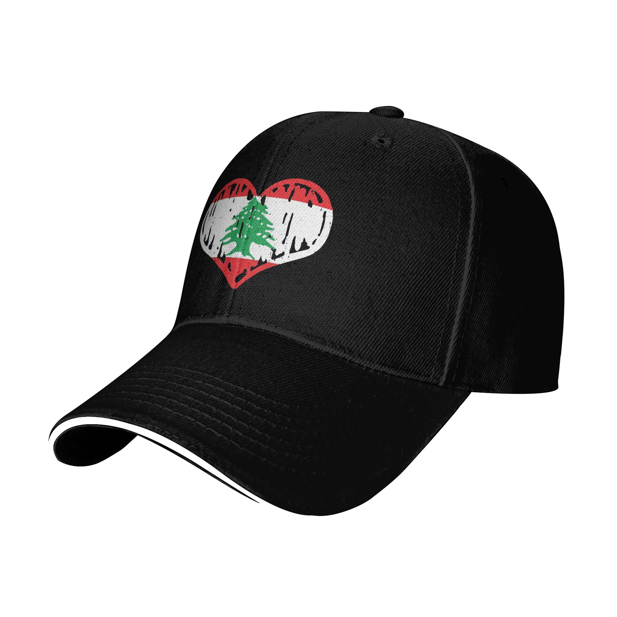 Lebanon Flag Heart Accessories - Women Accessories Lebanon บทวิจารณ์และราคา