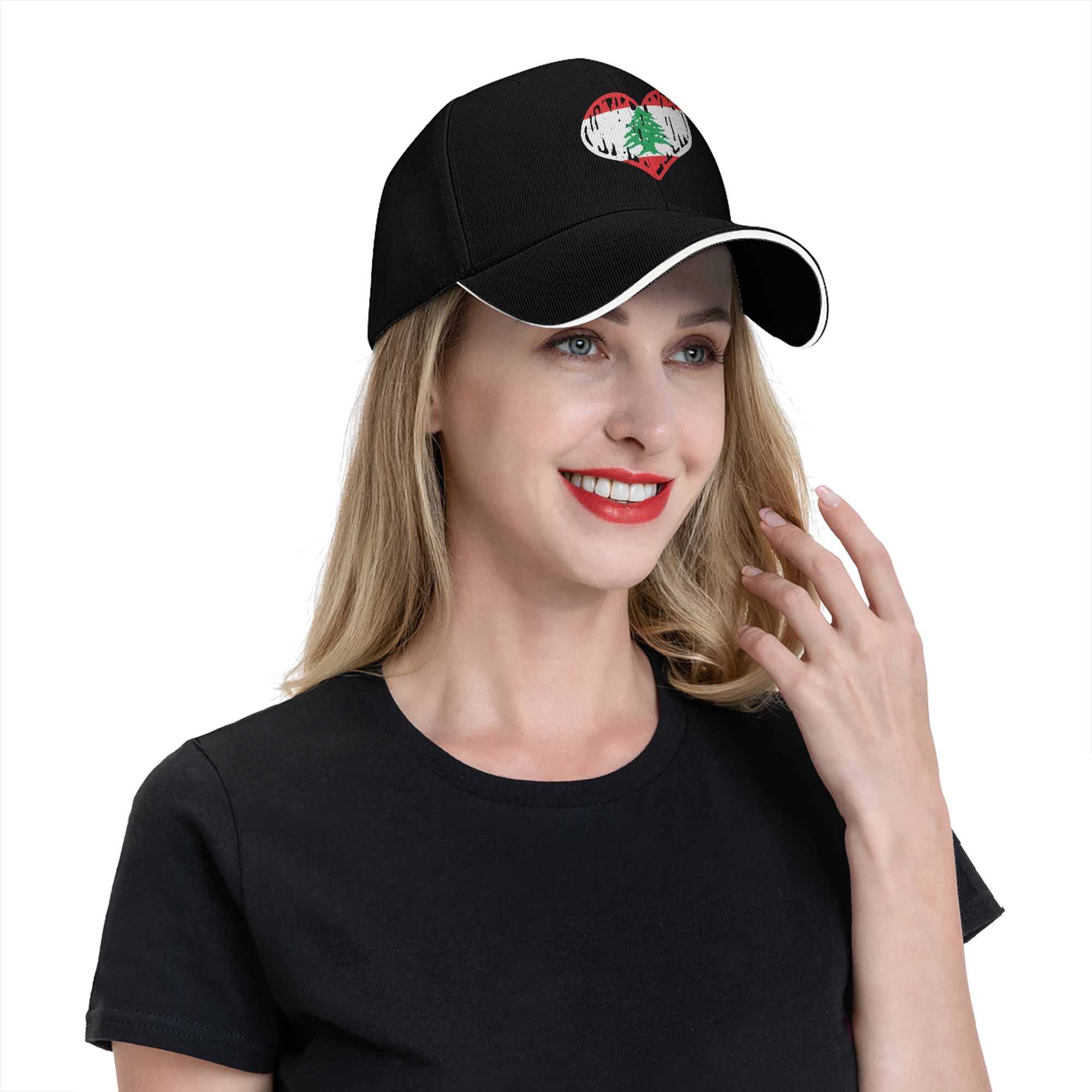 Lebanon Flag Heart Accessories - Women Accessories Lebanon บทวิจารณ์และราคา