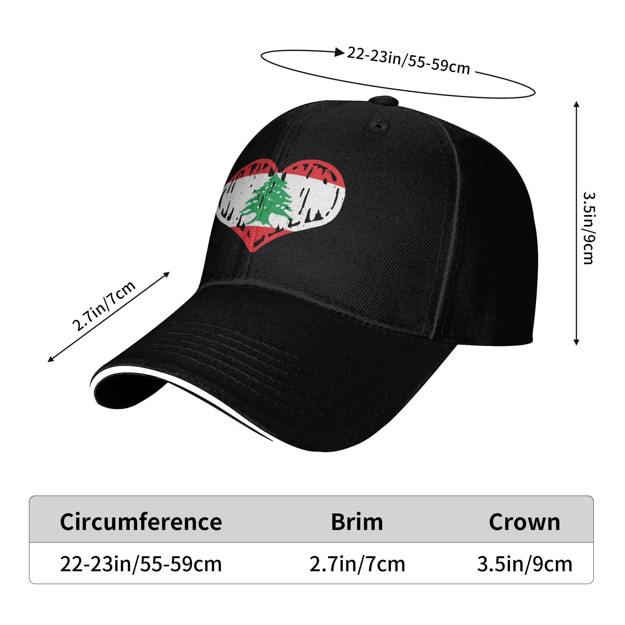 Lebanon Flag Heart Accessories - Women Accessories Lebanon บทวิจารณ์และราคา