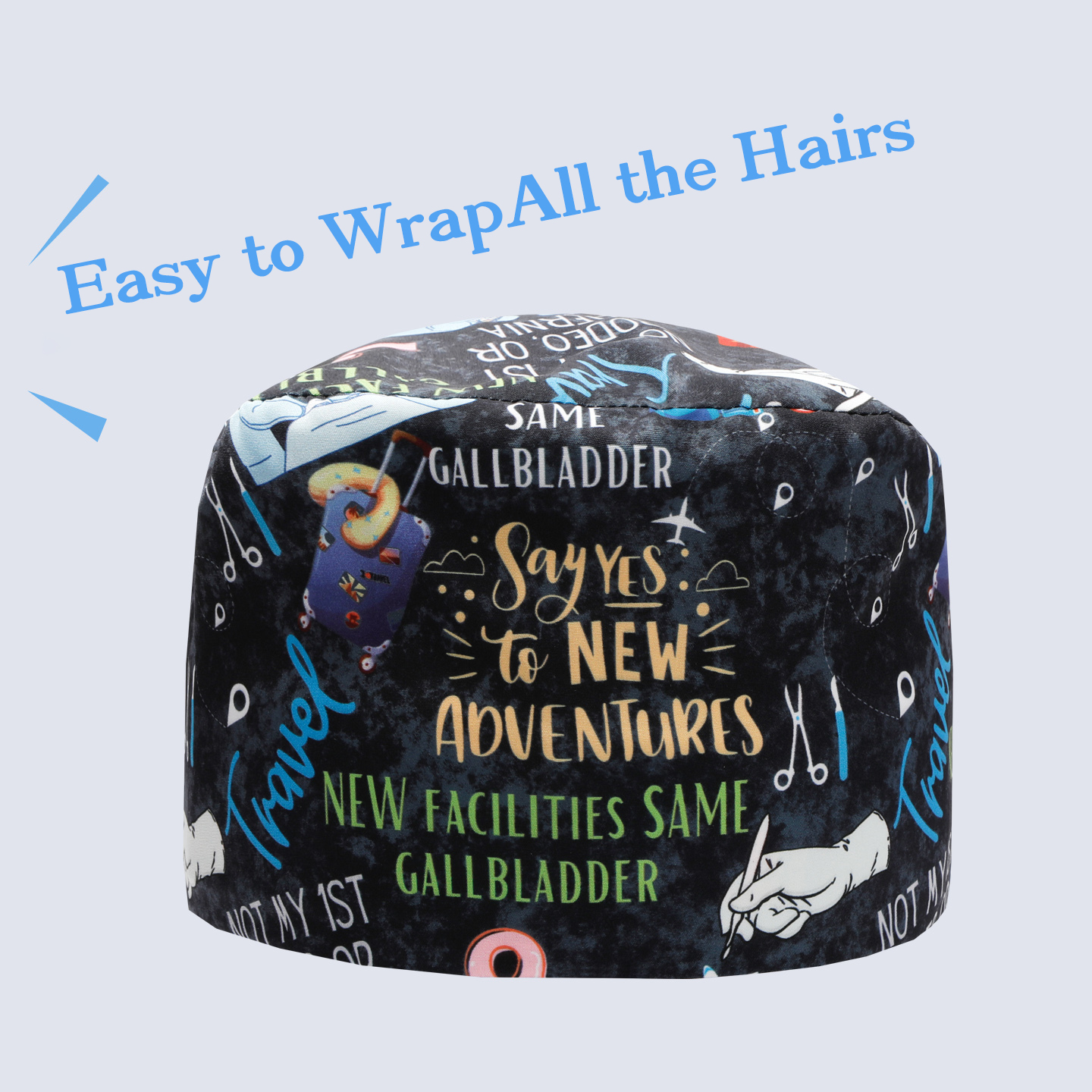 Cartoon Printing Surgical Caps - Women'S Work Accessories บทวิจารณ์และราคา
