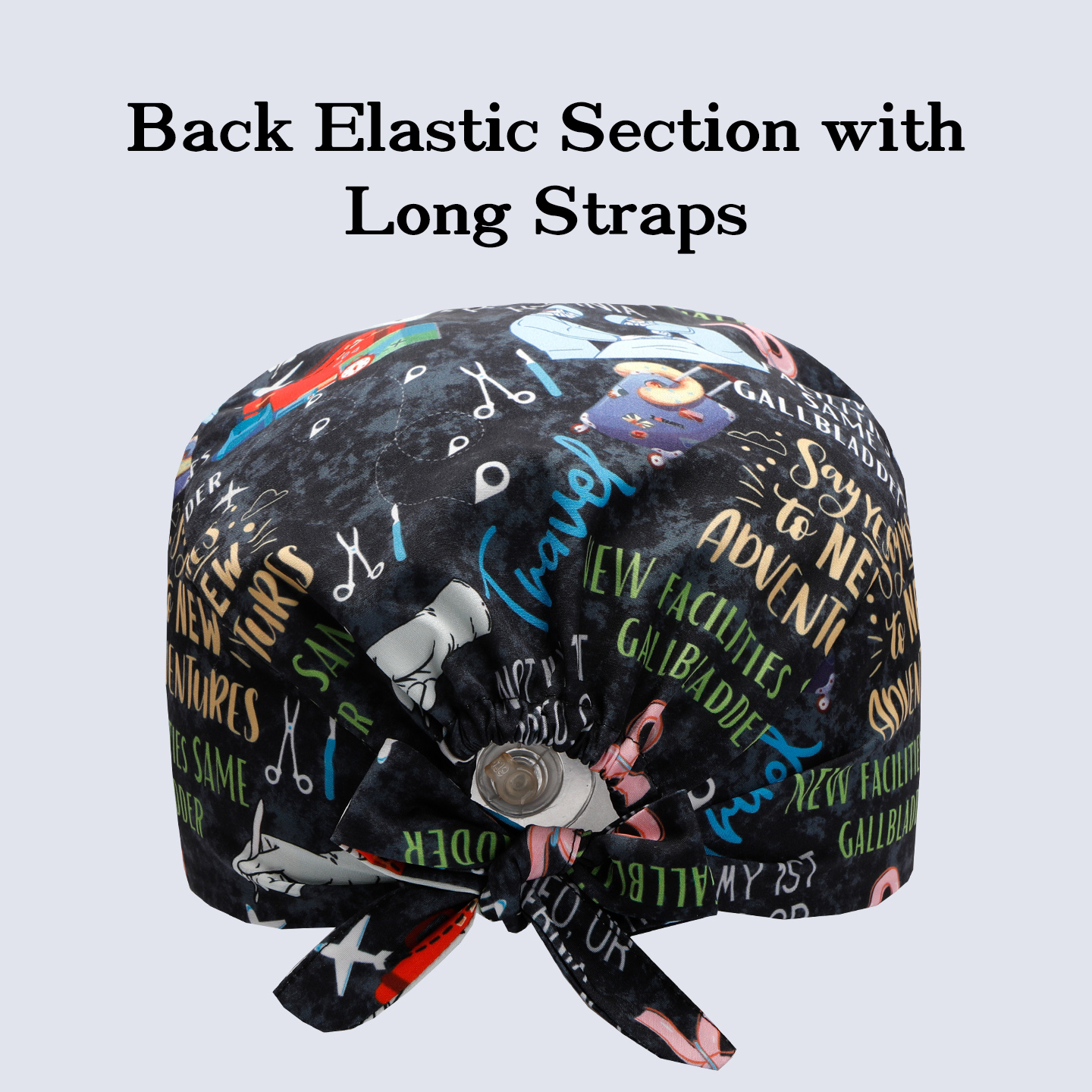 Cartoon Printing Surgical Caps - Women'S Work Accessories บทวิจารณ์และราคา