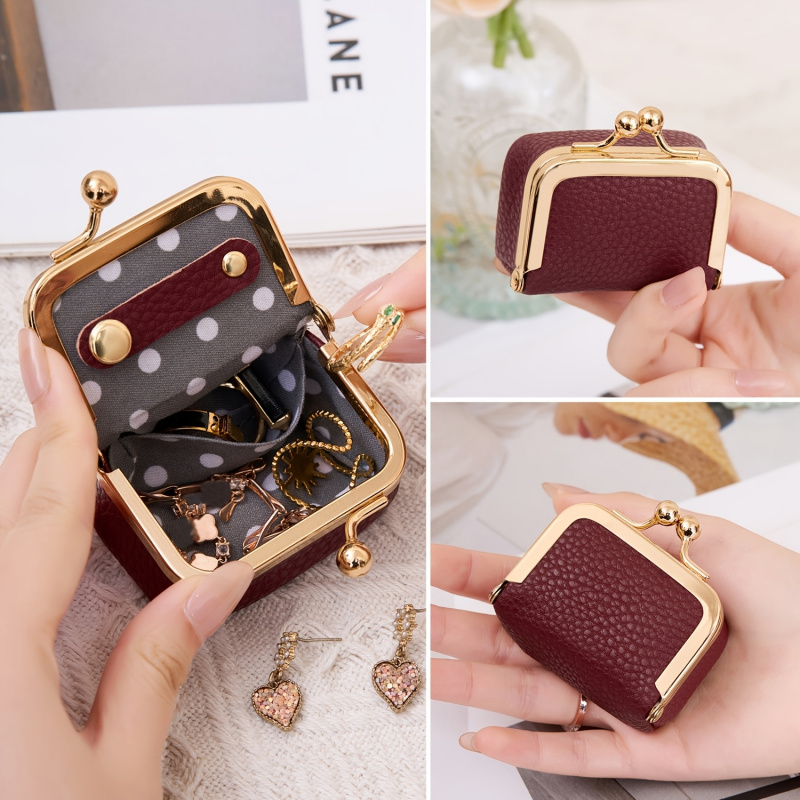 Mini Leather Coin Purse – with - Women'S Accessories Purse บทวิจารณ์และราคา