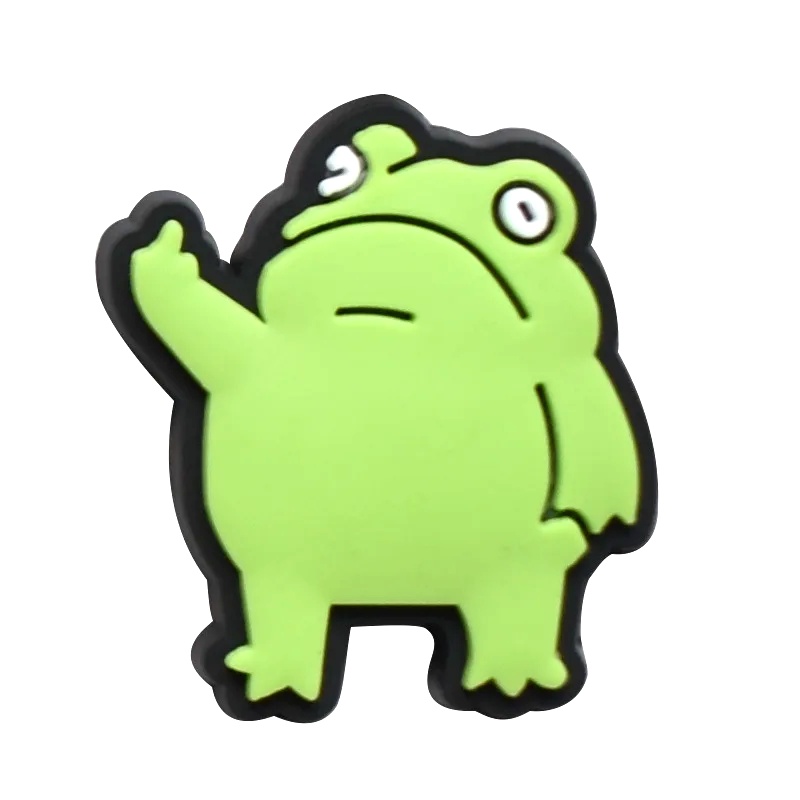 Funny Frog Shoe Charms for Cro - Women'S Accessories Crocs บทวิจารณ์และราคา
