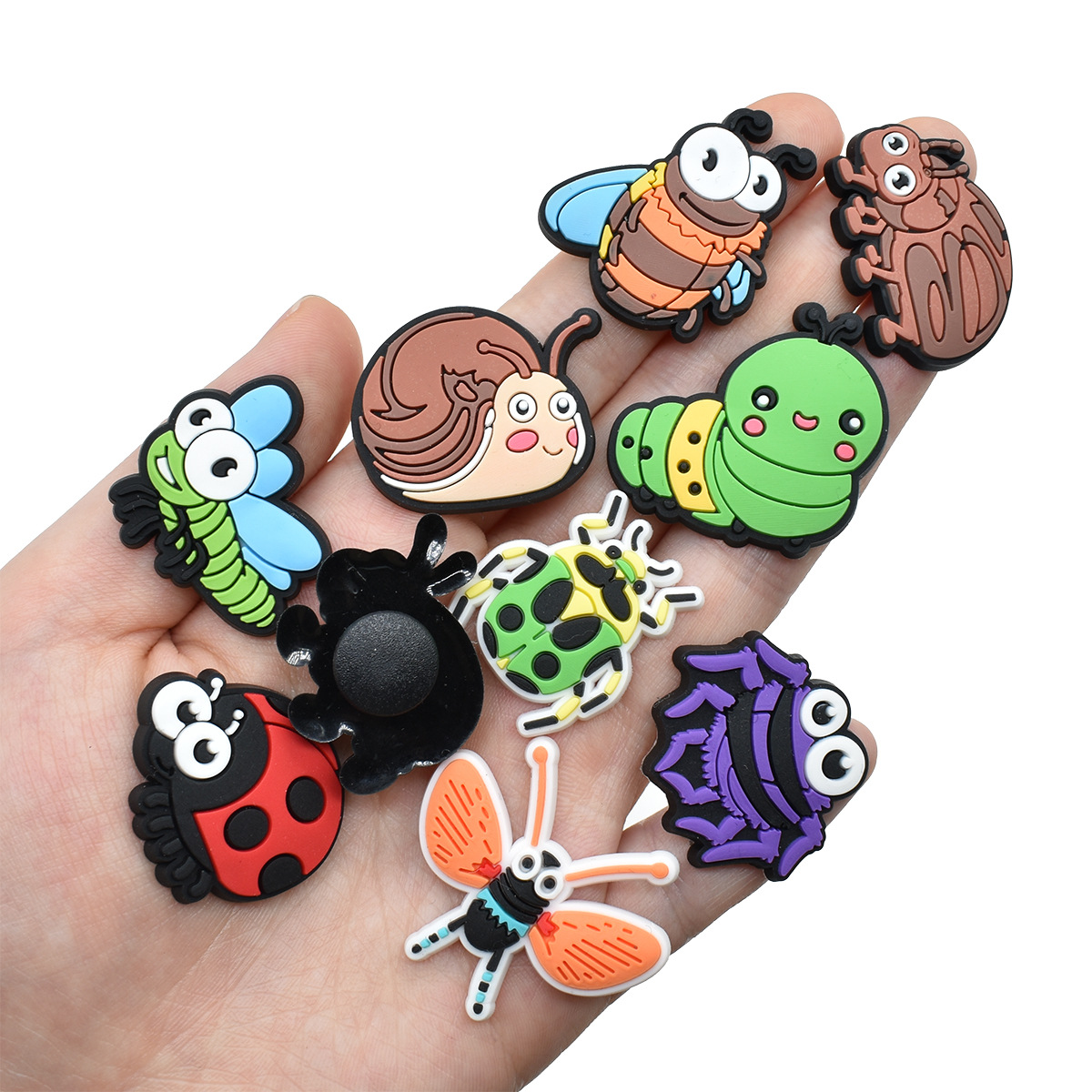 Cute Insect Shoe Charms for Cr - Women'S Accessories Crocs บทวิจารณ์และราคา