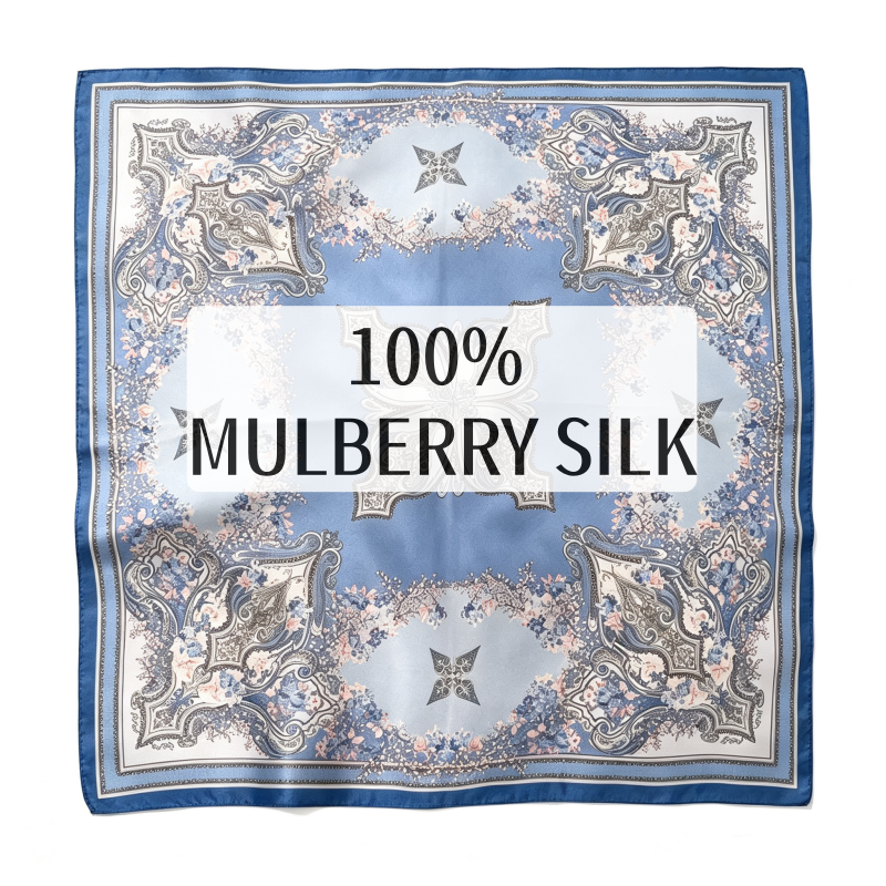Baroque Floral 100% Mulberry S - Women'S Work Accessories บทวิจารณ์และราคา
