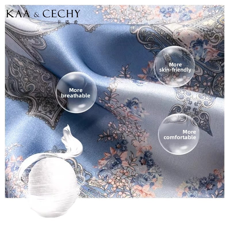 Baroque Floral 100% Mulberry S - Women'S Work Accessories บทวิจารณ์และราคา