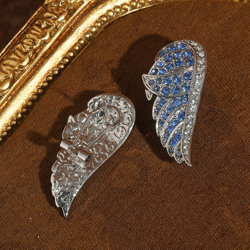 Vintage Angel Wing Blue Earrin - Women'S Accessories Trends 2026 บทวิจารณ์และราคา