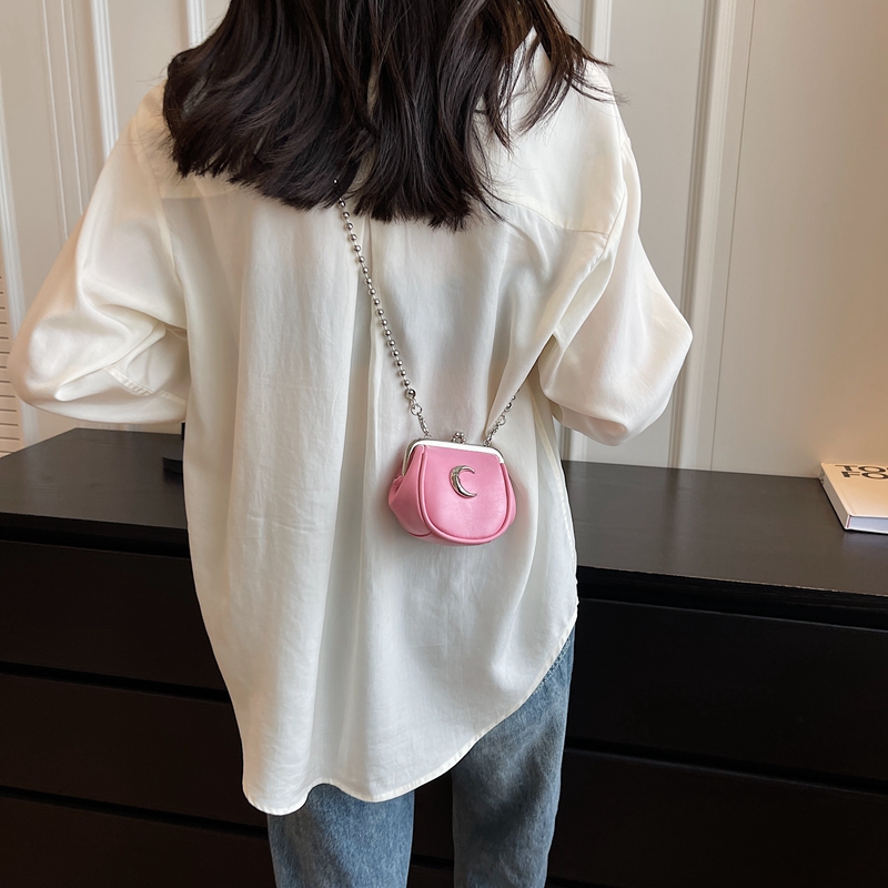 Silver Mini Cute Crossbody Bag - Women'S Accessories Purse บทวิจารณ์และราคา