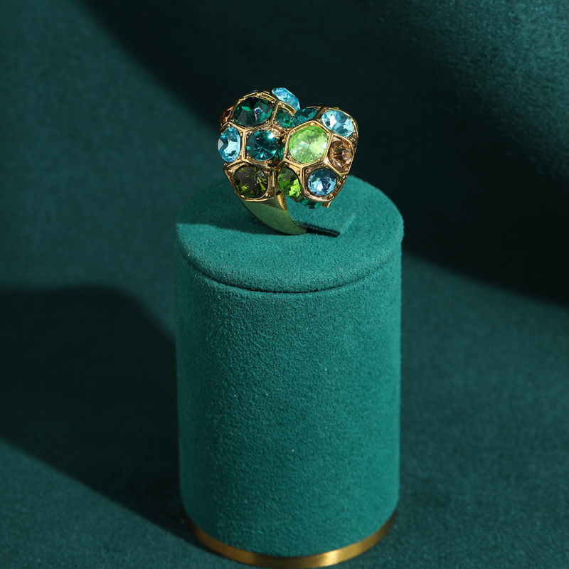 Vintage Green Crystal Ring Wom - Women'S Accessories Trends 2026 บทวิจารณ์และราคา