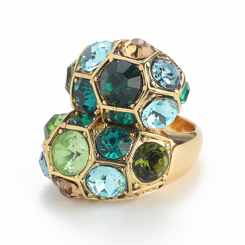 Vintage Green Crystal Ring Wom - Women'S Accessories Trends 2026 บทวิจารณ์และราคา