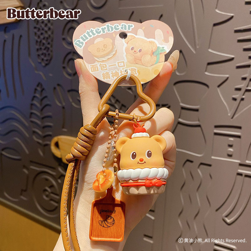 Cartoon Butter Bear Gourmet Ke - Butter Yellow Women'S Accessories บทวิจารณ์และราคา