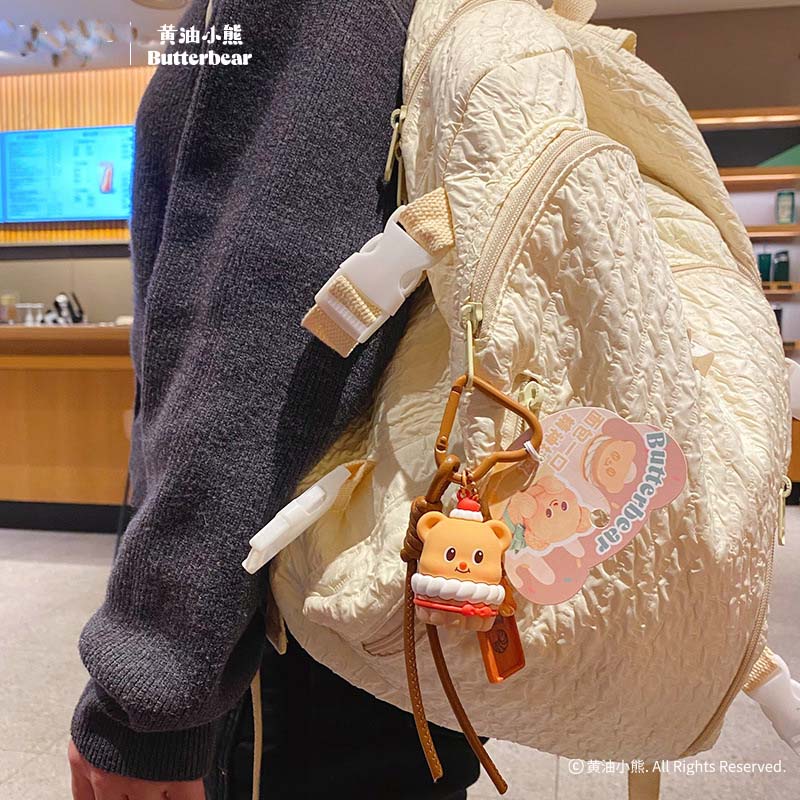 Cartoon Butter Bear Gourmet Ke - Butter Yellow Women'S Accessories บทวิจารณ์และราคา