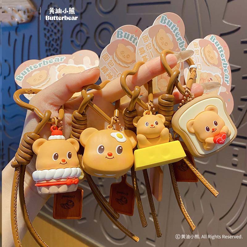 Cartoon Butter Bear Gourmet Ke - Butter Yellow Women'S Accessories บทวิจารณ์และราคา
