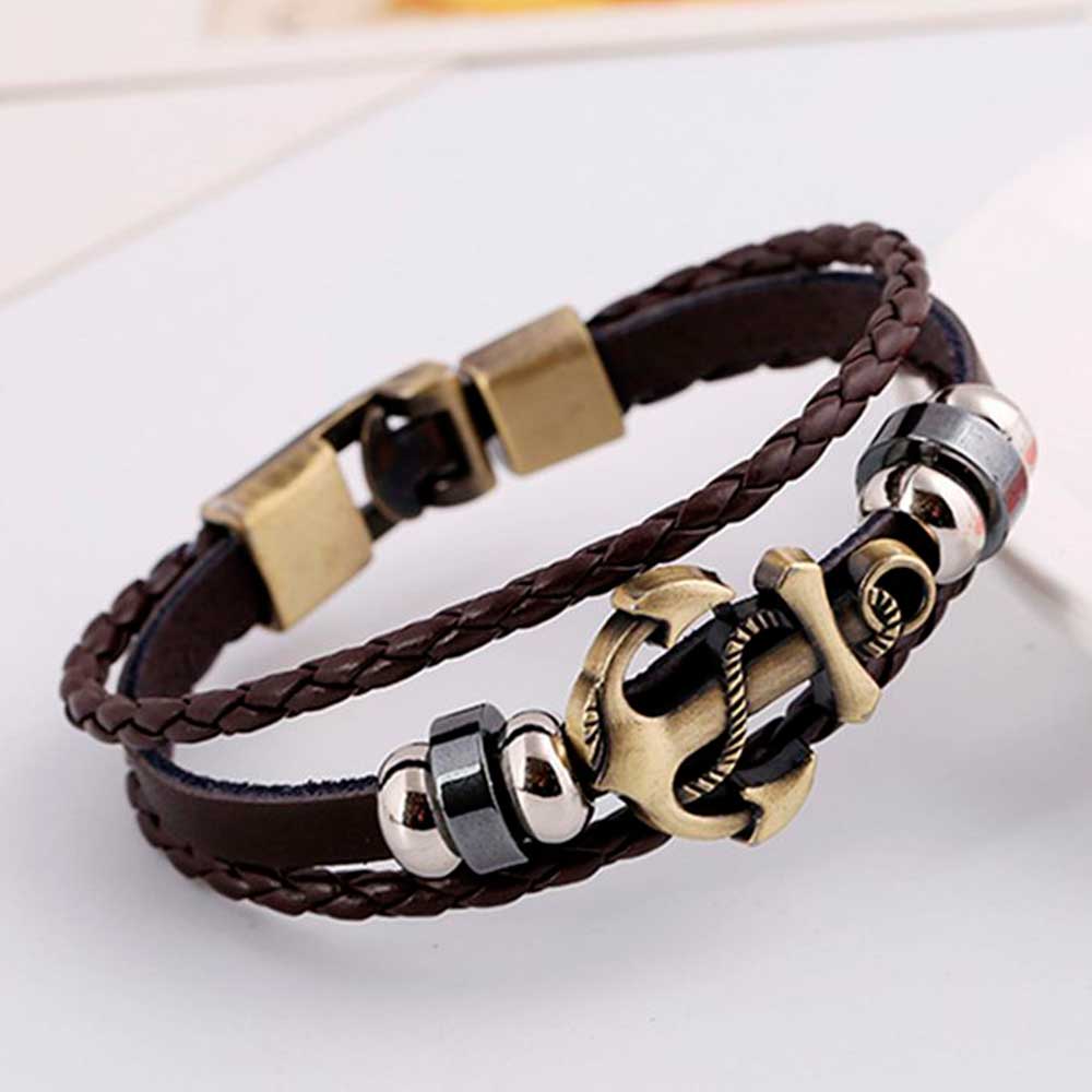 Multi Layered Vintage Leather  - Women Accessories Pk บทวิจารณ์และราคา