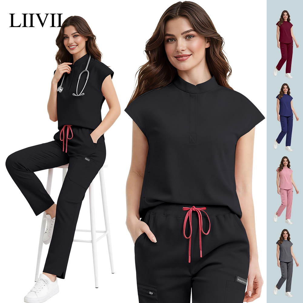 Medical Clothes Women Hospital - Women'S Work Accessories บทวิจารณ์และราคา
